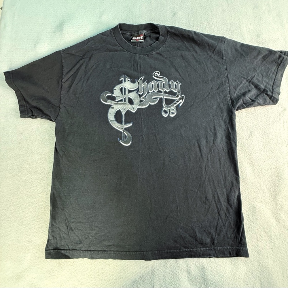 VTG Y2K Shady LTD Limited Rap Tee Eminem Slim Shady 8 Mile Merch T Shirt Large